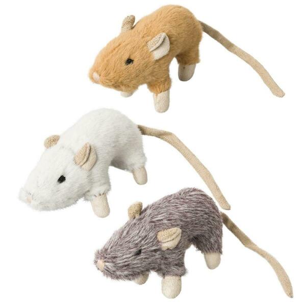 Ethical Products 4 in. House Mouse Helen Catnip - Assorted EP52082
